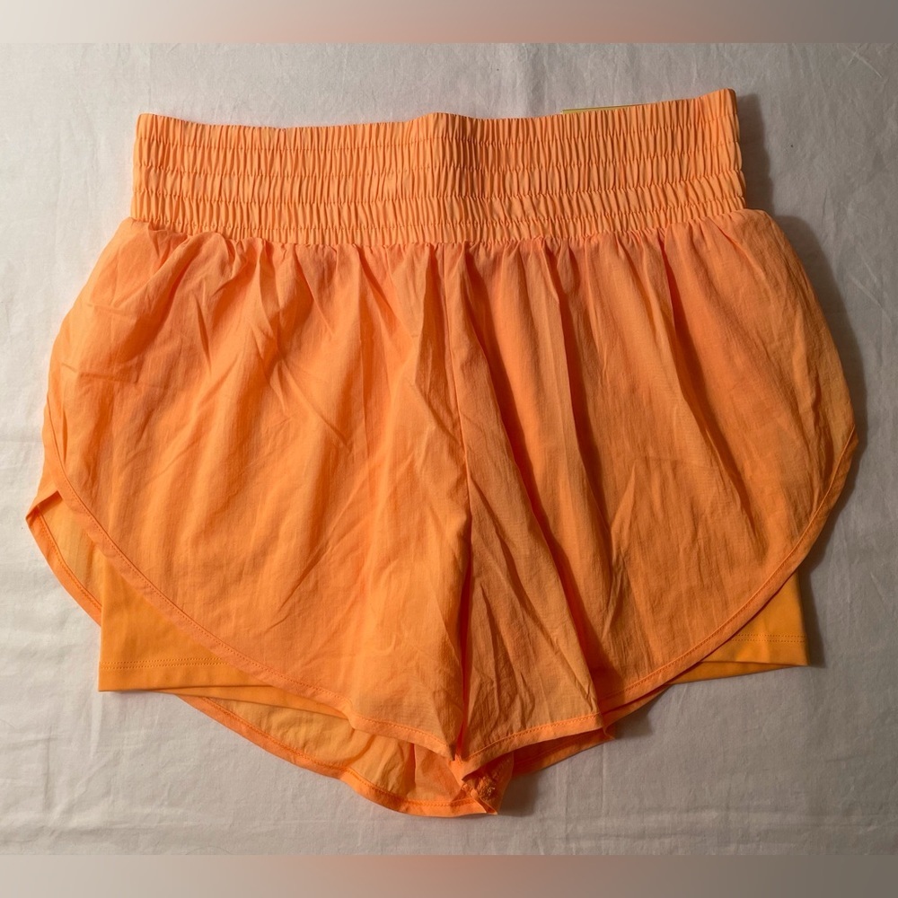 All In Motion Tulip Shorts in Orange - Picture 3 of 7